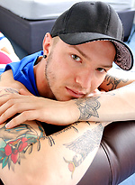 Aussie boy Sarpa Van Rider is back in a hot new scene by Bentley Race