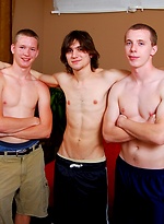 Brett, Cj and Rocco by College Dudes