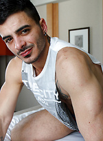 New mate alert - Aro Damacino's first porn shoot by Bentley Race