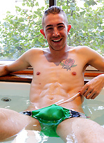 Slip in to the Hot Tub with Handsome Aussie Damien Dyson by Bentley Race