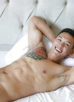 Tall Tattoo STUD Gabriel Jerks OFF by Gayhoopla