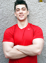 Wrestler Turned Bodybuilder, Collin Simpson, JERKS His Big COCK by Gayhoopla With Collin Simpson