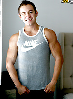 FIT Jock Daniel KANON Jerks His Cock by Gayhoopla