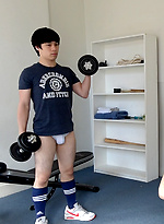 Jacking off my cute mate Ryan Kai by Bentley Race With Ryan Kai