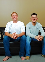 Ross and Conner by College Dudes