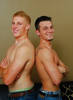 Ross and Conner by College Dudes