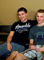 Jimmy Johnson and Rex by College Dudes