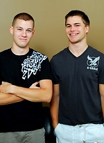 Jimmy Johnson and Chad by College Dudes