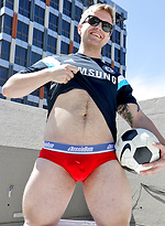 Get naked on the roof with my hot mate Luc Dean by Bentley Race