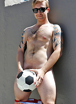 Get naked on the roof with my hot mate Luc Dean by Bentley Race