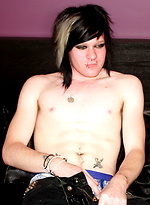 Zaccary Plastic jerks his rock hard cock by HomoEmo