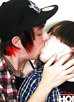 Damien White fucks cute bottom emo boy Andrew Dexter by HomoEmo