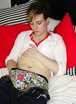 Lucas James Plays with his cock by HomoEmo