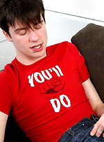 Danny Star blows his load allover his tummy by HomoEmo