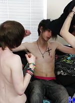 Emo Threesome Groupsex 7 by HomoEmo
