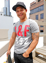 Meet our new mate Sam Sivahn naked on the roof by Bentley Race