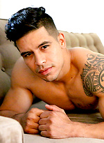 Buff Bodybuilder Mario Cortez Jerks His Uncut COCK by Gayhoopla