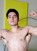 Fit Jock Lucas Garza JERKS His Uncut COCK by Gayhoopla