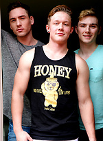 Threesome FUCK: Forrest Marks, Jason Keys, and Neal Peterson by Gayhoopla With Neal Peterson