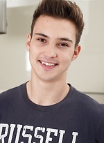 Cute boy Martin Polnak tugs his cock while spreading his ass. by BF Collection