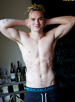 Muscle Beach Bum Jackson Knight JERKS OFF by Gayhoopla