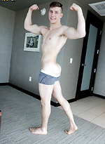 Fit Preppy Boy Next Door Adrian Monroe JERKS OFF by Gayhoopla With Adrian Monroe