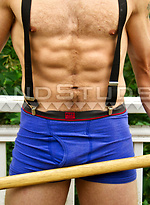 Tall Bearded Bain - Ripped Yoga Muscle Butt Mountain Man Works Out, Jerks & Pees In Oregon! by Island Studs