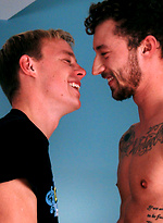 Straight Lad Barclay Stuffs his Big Uncut Cock up Chris's Ass Who Cums Buckets! by English Lads