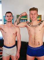 Two straight brit lads by English Lads