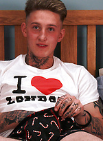 Straight Young Pup Lachlan Shows Off His Fit Body and Hard Uncut Cock! by English Lads