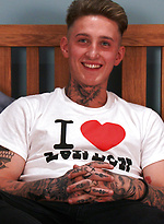 Straight Young Pup Lachlan Shows Off His Fit Body and Hard Uncut Cock! by English Lads