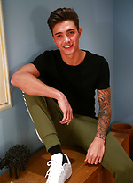 Straight Lad Casias Shows his Lean Body and Great Big Uncut 8.5 Inch Erection & Cums Buckets! by English Lads