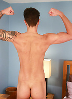 Straight Lad Casias Shows his Lean Body and Great Big Uncut 8.5 Inch Erection & Cums Buckets! by English Lads
