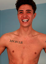 Straight Athletic Casias Reveals His Lean Ripped Body, Massive Uncut Cock and Cums! by English Lads