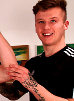 Straight Lad Ellis gets his First Man Blow Job & Sucks his 1st Cock! by English Lads
