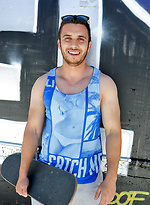 Straight boy from the suburbs of Melbourne, 26 year old James Nowak by Bentley Race