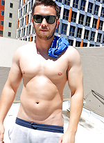 Straight boy from the suburbs of Melbourne, 26 year old James Nowak by Bentley Race