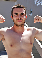 Straight boy from the suburbs of Melbourne, 26 year old James Nowak by Bentley Race