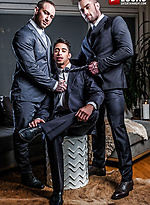 Drae Axtell's Corporate Threesome With Dylan James And Stas Landon by Lucas Entetainment With Stas Landon,Dylan James,Drae Axtell