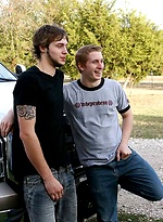Austin Perry and Carson Carver by Bulldog Pit