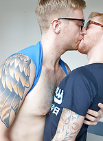 Luc Dean gives his mate Rory Delroy a hot load of his cum by Bentley Race