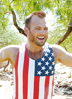 Two Horny Muscle Jocks celebrate their 4th of July with sweaty, park horseplay before heading home for a firework, freedom-fuck finale. by Man Royale
